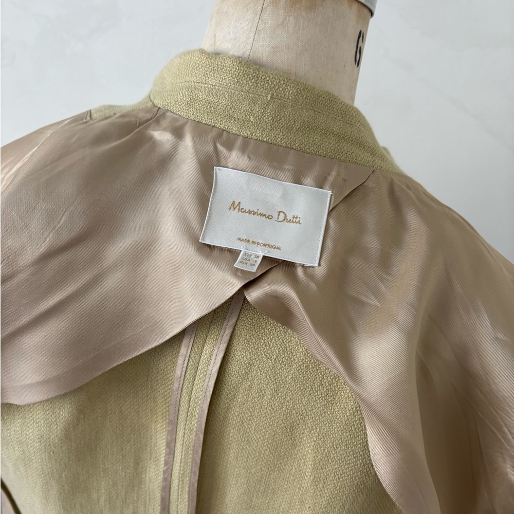 Massimo Dutti Limited Edition Linen Pant Suit size 6 - Picture 5 of 14